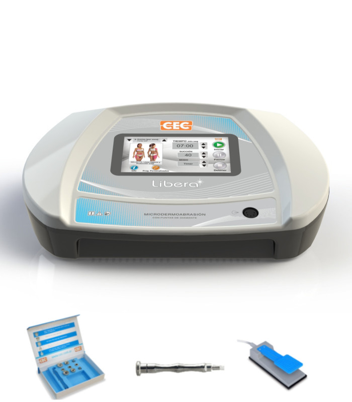 Libera microdermoabrasión con puntas de diamante