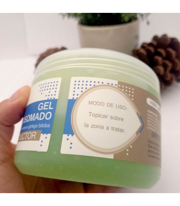 Gel liposomado reductor