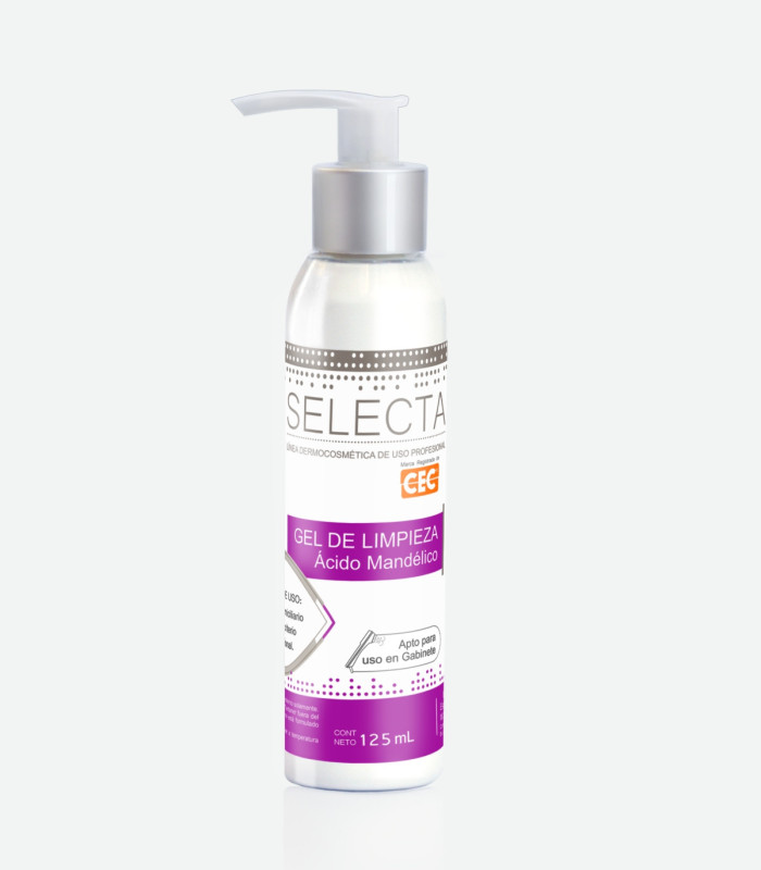 Gel de limpieza con ácido mandélico