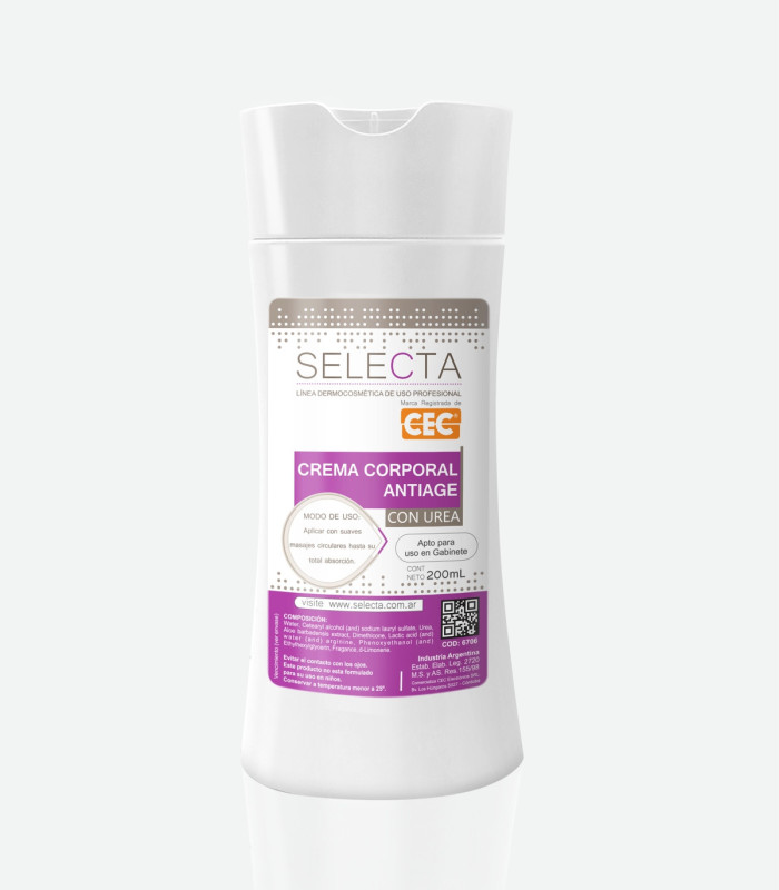 Crema corporal con urea
