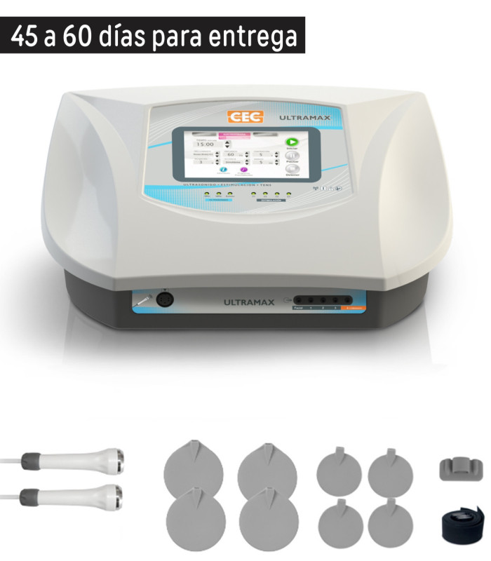 Ultramax terapia combinada electroestimulación + US + TENS