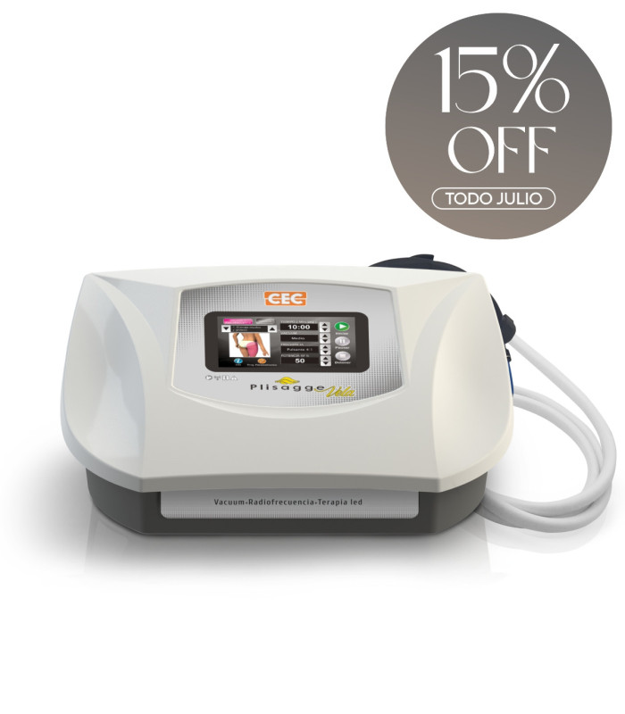 Plisagge Vela vacuum + radiofrecuencia + led