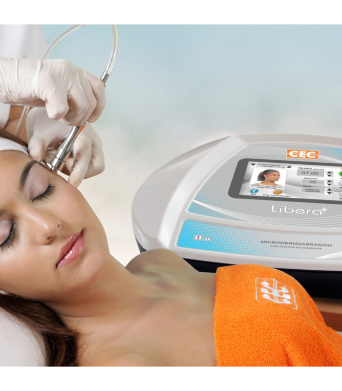Libera microdermoabrasión con puntas de diamante