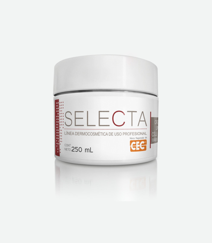 Crema facial células madre + colágeno y elastina 250 mL.