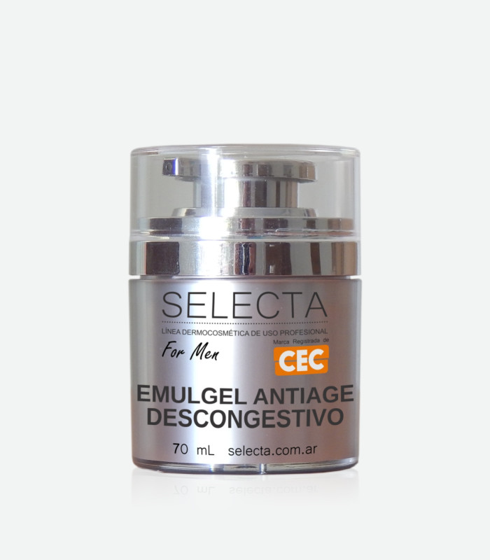 Emulgel Antiage Descongestivo para hombre