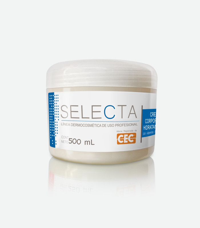Crema corporal hidratante 500 mL.