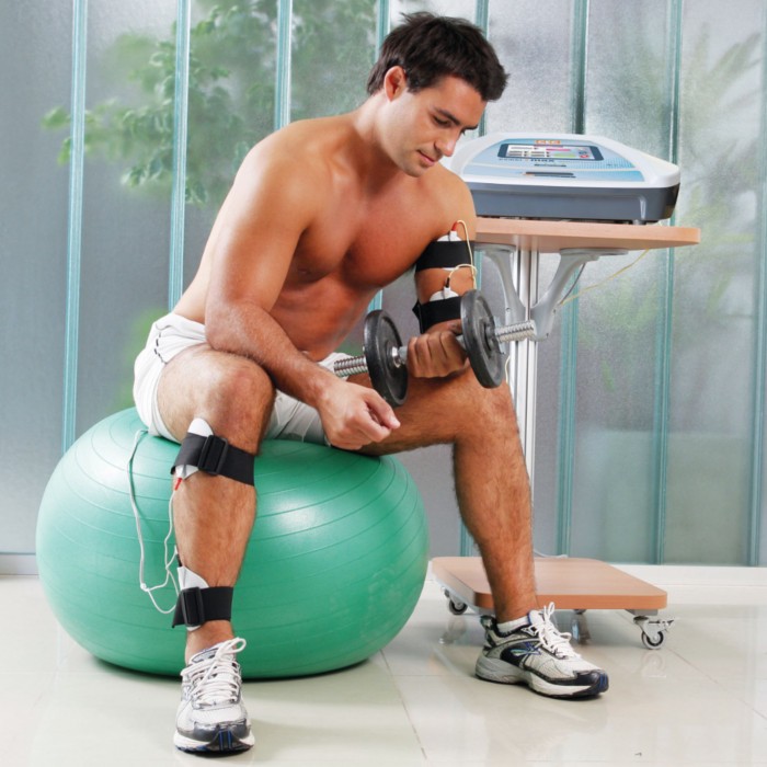 Electroestimulador Muscular Digital Gimnasia Fisioterapia 4e