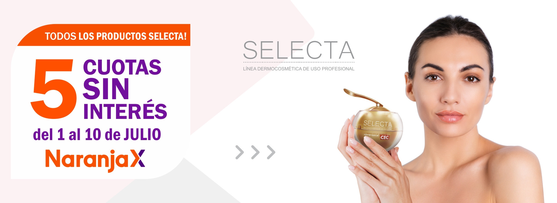 Selecta 5 cuotas Naranja